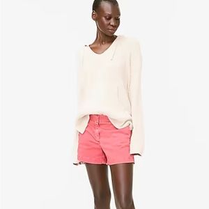 J CREW Cotton Chino Short in Old Red Size 4